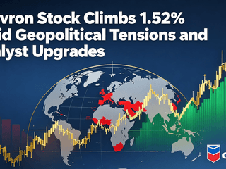 Chevron Stock Climbs 1.52% Amid Geopolitical Tensions and Analyst Upgrades