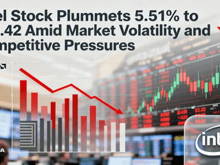 Intel Stock Plummets 5.51% to $43.42 Amid Market Volatility and Competitive Pressures