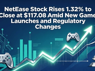 NetEase Stock Rises 1.32% to Close at $117.08 Amid New Game Launches and Regulatory Changes