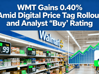 WMT Gains 0.40% Amid Digital Price Tag Rollout and Analyst 'Buy' Rating