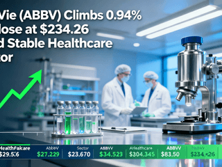 AbbVie (ABBV) Climbs 0.94% to Close at $234.26 Amid Stable Healthcare Sector