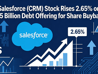 Salesforce (CRM) Stock Rises 2.65% on $25 Billion Debt Offering for Share Buyback