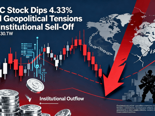 TSMC Stock Dips 4.33% Amid Geopolitical Tensions and Institutional Sell-Off