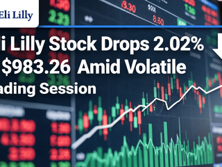 Eli Lilly Stock Drops 2.02% to $983.26 Amid Volatile Trading Session