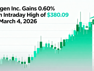 Amgen Inc. Gains 0.60% with Intraday High of $380.09 on March 4, 2026