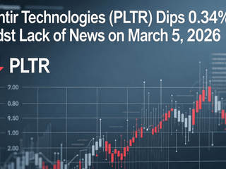 Palantir Technologies (PLTR) Dips 0.34% Amidst Lack of News on March 5, 2026