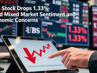 UBS Stock Drops 1.33% Amid Mixed Market Sentiment and Economic Concerns