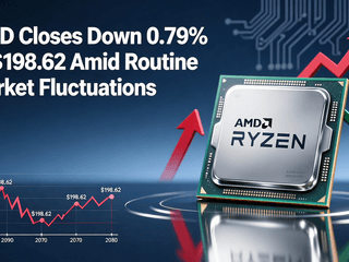 AMD Closes Down 0.79% at $198.62 Amid Routine Market Fluctuations