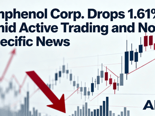 Amphenol Corp. Drops 1.61% Amid Active Trading and No Specific News