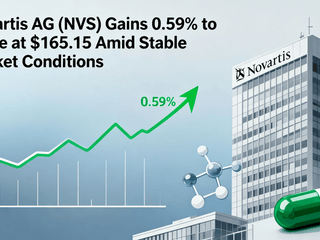 Novartis AG (NVS) Gains 0.59% to Close at $165.15 Amid Stable Market Conditions