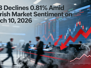 HDB Declines 0.81% Amid Bearish Market Sentiment on March 10, 2026