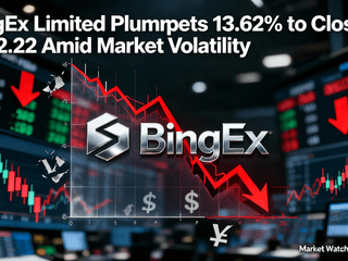 BingEx Limited Plummets 13.62% to Close at $2.22 Amid Market Volatility