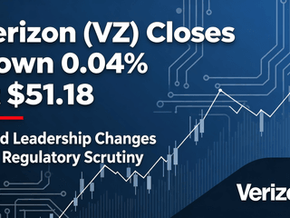 Verizon (VZ) Closes Down 0.04% at $51.18 Amid Leadership Changes and Regulatory Scrutiny