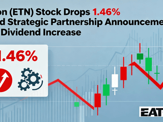 Eaton (ETN) Stock Drops 1.46% Amid Strategic Partnership Announcement and Dividend Increase
