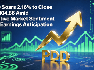 PDD Soars 2.16% to Close at $104.86 Amid Positive Market Sentiment and Earnings Anticipation