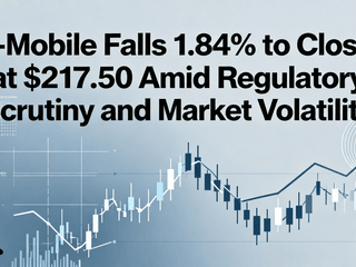 T-Mobile Falls 1.84% to Close at $217.50 Amid Regulatory Scrutiny and Market Volatility