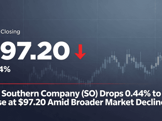 The Southern Company (SO) Drops 0.44% to Close at $97.20 Amid Broader Market Decline