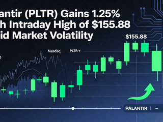 Palantir (PLTR) Gains 1.25% with Intraday High of $155.88 Amid Market Volatility