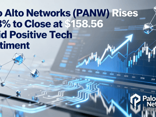 Palo Alto Networks (PANW) Rises 1.58% to Close at $158.56 Amid Positive Tech Sentiment