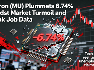 Micron (MU) Plummets 6.74% Amidst Market Turmoil and Weak Job Data