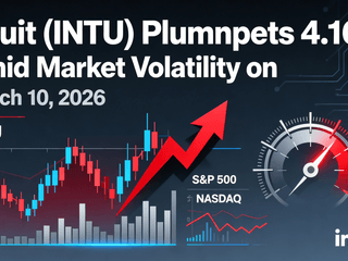 Intuit (INTU) Plummets 4.16% Amid Market Volatility on March 10, 2026