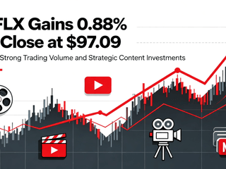 NFLX Gains 0.88% to Close at $97.09 Amid Strong Trading Volume and Strategic Content Investments