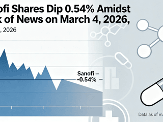 Sanofi Shares Dip 0.54% Amidst Lack of News on March 4, 2026