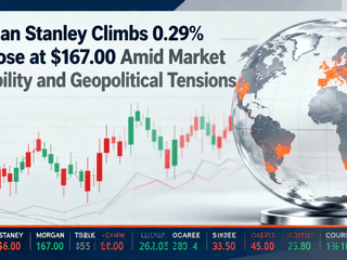 Morgan Stanley Climbs 0.29% to Close at $167.00 Amid Market Volatility and Geopolitical Tensions