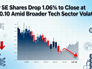 SAP SE Shares Drop 1.06% to Close at $200.10 Amid Broader Tech Sector Volatility