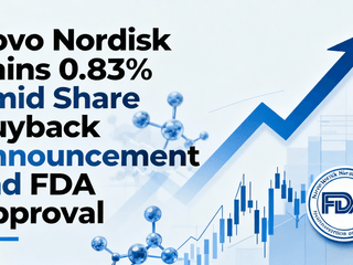Novo Nordisk Gains 0.83% Amid Share Buyback Announcement and FDA Approval