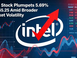 Intel Stock Plummets 5.69% to $45.25 Amid Broader Market Volatility