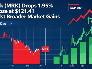 Merck (MRK) Drops 1.95% to Close at $121.41 Amidst Broader Market Gains
