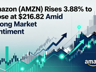 Amazon (AMZN) Rises 3.88% to Close at $216.82 Amid Strong Market Sentiment