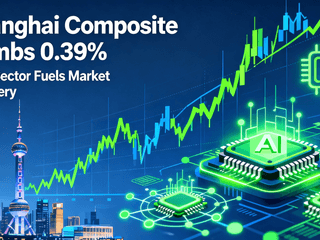 Shanghai Composite Climbs 0.39% as Tech Sector Fuels Market Recovery