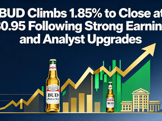 BUD Climbs 1.85% to Close at $80.95 Following Strong Earnings and Analyst Upgrades