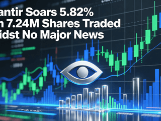 Palantir Soars 5.82% with 7.24M Shares Traded Amidst No Major News