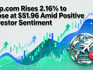 Trip.com Rises 2.16% to Close at $51.96 Amid Positive Investor Sentiment