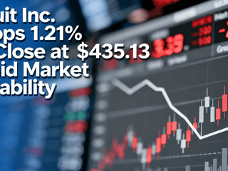 Intuit Inc. Drops 1.21% to Close at $435.13 Amid Market Volatility
