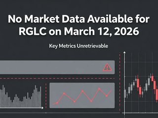 No Market Data Available for RGLC on March 12, 2026: Key Metrics Unretrievable