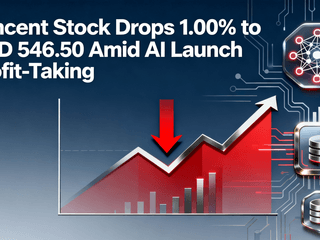 Tencent Stock Drops 1.00% to HKD 546.50 Amid AI Launch Profit-Taking