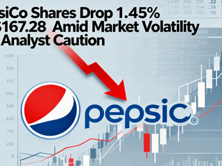 PepsiCo Shares Drop 1.45% to $167.28 Amid Market Volatility and Analyst Caution