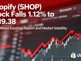 Shopify (SHOP) Stock Falls 1.12% to $119.38 Amid Mixed Earnings Report and Market Volatility