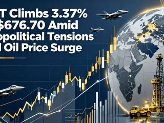 LMT Climbs 3.37% to $676.70 Amid Geopolitical Tensions and Oil Price Surge