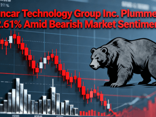 Suncar Technology Group Inc. Plummets 12.61% Amid Bearish Market Sentiment