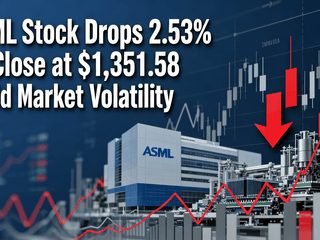 ASML Stock Drops 2.53% to Close at $1,351.58 Amid Market Volatility