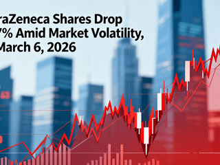 AstraZeneca Shares Drop 1.67% Amid Market Volatility on March 6, 2026