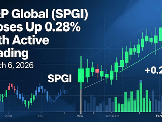 S&P Global (SPGI) Closes Up 0.28% with Active Trading on March 6, 2026