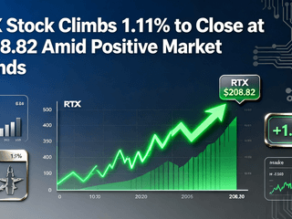 RTX Stock Climbs 1.11% to Close at $208.82 Amid Positive Market Trends