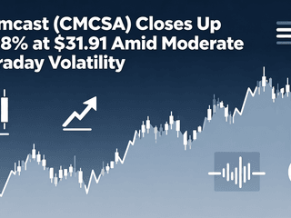 Comcast (CMCSA) Closes Up 0.98% at $31.91 Amid Moderate Intraday Volatility
