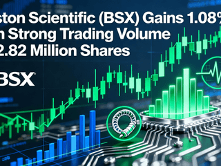 Boston Scientific (BSX) Gains 1.08% with Strong Trading Volume of 12.82 Million Shares